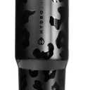 HydroJug Sport - Stainless Steel Tumbler with Straw, Vacuum Insulated, 32oz Leakproof Water Bottle, Ergonomic Design, Reusable, Dishwasher Safe, Rubber Base, Durable for Gym or Outdoors, Black Leopard