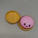 Dumpling Squishies,Glitter Dumpling, Glitter Squishy with Box,Easter Basket Stuffers (Purple)