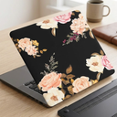 DONGKE Case for MacBook Pro 14 Inch (2026-2021 Release, M5 M4 M3 M2 M1 Pro/Max Chip), Plastic Slim Hard Shell Protective Cover with Keyboard Cover & Screen Protector, Floral