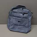 ROOSALANCE Backpack Purse for Women, Women Leather Back pack Purse Waterproof Antitheft Shoulder Bags Handbags, Fashion Ladies Backpack for Daily Travel Work (Blue)