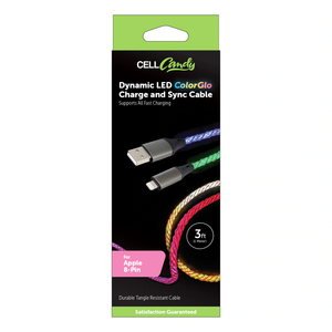 Cell Candy Lighting Glow Cable 3Ft