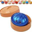 Glitter Dumpling, Glitter Dumpling Squishy with Box (Gold)