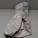 Waterproof Dog Bed Covers Replacement Washable Pet Hair Easy to Remove, Noiseless Quilted Puppy Pet Bed Cover Lovely Grey Star Print 27x36 Inches, for Dog/Cat, Cover Only