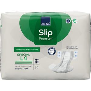 Abena Classic Design Adult Diapers, Slip Special Premium Incontinence Briefs, Heavy Absorbency, Level 4, Large, 12 Count