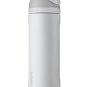 Owala FreeSip Insulated Stainless Steel Water Bottle with Straw, BPAFree Sports Water Bottle, Great for Travel, 24 Oz, Shy Marshmallow