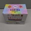 24 Colors Tie Dye Kit, Tie Dye Set for Kids, Pre-Filled Bottles, Non Toxic Permanent Fabric Dye Art Set, Easy DIY Fabric Art - Create Fun (24 Colors)