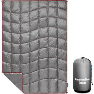 Camping Blanket,MINI Puffy Blanket Lightweight Windproof Water Resistant for Outdoors,Hiking,Beach,Car,Picnic,Stadium