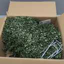 QIANYUN Artificial Boxwood Ball Bush- Faux Boxwood Decorative Balls for Backyard, Balcony, Garden, Wedding and Home Décor (2, 22inch)