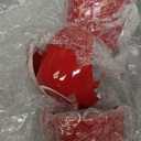 Maxcheck 8 Pcs Valentine's Day Heart Shaped Plates and Bowls Set Ceramic Candy Dish Red Love Plate Dessert Bowls Kitchen Salad Soup Snack Sauce for Valentine Gifts Wedding Birthday Party