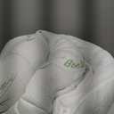 Ultra Soft Full Size Mattress Topper - Viscose Made from Bamboo Pillow Top Mattress Pad for Back Pain Relief - Naturally Cooling for Hot Sleepers, Green