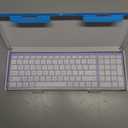 iClever Bluetooth Keyboard Quiet Typing Multi-Device USB-C Rechargeable – Slim Wireless Keyboard for Mac Windows iPad Office