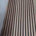 RITOLLO 4 Pack Wood Panels for Wall, 47.2"23.6" Wood Slat Acoustic Panels for Wall, Soundproof Panels, 3D Fluted Panels for Interior Wall Decor (Natural Walnut)