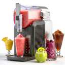 Slushie Machine, 2L/68oz Slushy Machine for Home & Party, 6 Presets Frozen Drink Maker with SelfCleaning & LED Display, No Ice Needed, Ideal for Margaritas, Frapps, Milkshakes (EXP 12/31/36)