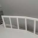 Steel Return Air Grill,Return Air Vent Cover (Duct Opening) Cold Air Return Vent Cover for Wall or Ceiling (30"W x 8"H Duct Opening)
