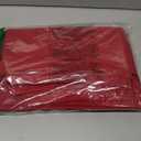 Romanstile Christmas Rectangle Tablecloth - Waterproof and Wrinkle Resistant Washable Polyester Table Cloth for Kitchen Dining/Party/Wedding Indoor and Outdoor Use (60 x 102 inch, Red)