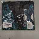 Oliver George 2pc Men's Paisley Formal Suit Vest Waistcoat Tuxedo Dress Vest Bowtie Set for Suit or Tuxedo (XX-Large, Teal Green)