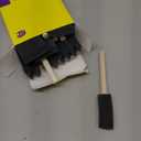 Bates- Foam Paint Brushes, 1", 2" & 3", 26 Pack, Multi-Surface, Including Sponge Brushes for Painting & Staining (Black)