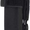 Universal Baton Holder 21"-26" Expandable/Telescopic Baton Holster for Duty Belt MOLLE Vest 1.2" Flashlight Nylon Pouch Carry Case Sheath Tactical Tool Carrier Police LE Security Officer