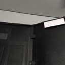 Enyuwlcm A4 PU Leather Padfolio with Zipper Zippered Portfolio with Clipboard for Resume Suitable for Men Women (Black)