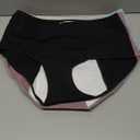 ZJHTK High Waist Incontinence Underwear for Women, Cotton Incontinence Protective Briefs, Washable Ladies Panties, 6pcs (X-Large, Multi Colored)