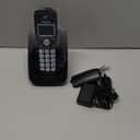 VTech Cordless Phone with DECT 6.0, Full-Duplex Speakerphone, Lighted Display, Backlit Keypad, Caller ID/Call Waiting, Volume Control, Hearing Aid Compatible, Wall Mount | VG131-11 (Black)