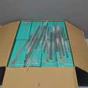 16 Pack Sublimation Tumblers Straight Skinny Tumbler Blanks Bulk 20oz for Heat Transfer, Individual Gift Boxed, Double Wall Insulated Tumbler with Shrink Wrap & Straws