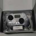 AOC Interactive Screen PC Controller Wireless Controller Compatible with PC/Switch/Switch 2/iOS/Android, Hall Effect Joystick & Triggers, RGB Lighting, Adjustable Vibration/Turbo, 1000mAh Battery (White)