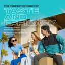 Gorilla Mind Energy Drink | Unmatched Energy  Amplified Focus | N-Acetyl-L-Tyrosine, Alpha-GPC, 200mg Caffeine, Uridine, Saffron | 0 Sugar Or Artificial Colors | 16oz, 12-Pack (Blue Raspberry)