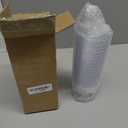 RACETOP 9 oz 50 packs Clear Disposable Plastic Cups, Durable Plastic Cups Tumblers, Perfect for Parties, Wedding and Festival Events