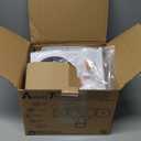 AmeriTop Motion Sensor Lights Outdoor, 2-in-1 Ultra Bright 3500LM 35W LED Security Flood Lights with Motion Sensor Mode & Dusk to Dawn Sensor Mode, IP65 Waterproof