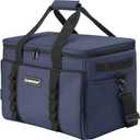Soft Insulated Cooler Bag Collapsible Large Travel Coolers Soft Sided Coolers Ice Chest, Leakproof, Waterproof, 30 liters