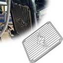 Motorcycle Radiator Cover Guard Grill Grille Shrouds Cooler Protector Compatible with Kawasaki Vulcan 400 Vulcan 800 VN400 VN800 1995-2006