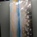 Belmrxne Beach Wall Decor Blue Canvas Wall Art Modern Coastal Aesthetic Canvas Painting Trendy Artwork for Living Room Bedroom Dining Room Office Home Decor 24x48 inch