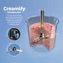 Ninja CREAMi Ice Cream Maker | 7-in-1 - IceCream, Gelato, Sorbet, Milkshakes, Mix-ins, Smoothie Bowls & More | Includes (1) Dishwasher Safe 16 oz. Pint with storage lid | Black | NC299AMZ