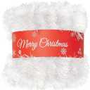 50 Foot Tinsel Garland for Christmas Decorations, Artificial Non-Lit Soft Christmas Garland, White Christmas Garlands Decoration for Indoor, Outdoor, Holiday, Party and Wedding (1 Pack)