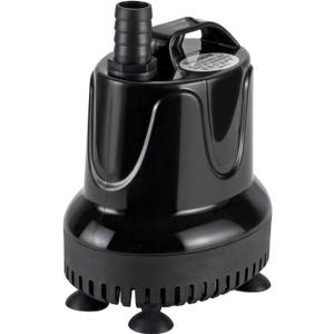 hygger 400 GPH Quick Water Change Aquarium Pump Submersible Fountain Water Pump Fish Tank Pond Drain Transfer Pump with 3 Adaptors