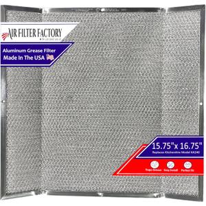 Air Filter Factory Replacement For KA240 KitchenAire 15.75 x 16.75 x 0.37 Inches Range Hood Filter Aluminum Mesh Grease Range Vent Hood Filter Air Filter Factory Replacement For KA240 KitchenAire 15.75 x 16.75 x 0.37 Inches Range Hood Filter Aluminum Mesh Grease Range Vent Hood Filter