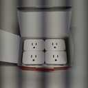 Innr Zigbee Smart Plug, Works with Philips Hue*, Alexa and SmartThings, Zigbee Repeater, Energy Monitoring, 4-Pack