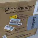 Mind Reader 2-Tier Snack Carousel, Countertop Organizer, Snack Tray, Breakroom, Kitchen, 14.25"L x 14.25"W x 14"H, Black