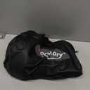 50 FT Drain Snake Auger - Flexible & Powerful Snake Drain Hair Remover Tool, for Kitchen, Shower & All Drains - Manual or Drill-Powered with Gloves, Storage Bag (Black)