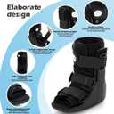 Walking Boot for Broken Foot & Injuries - Lightweight Medical Boot with Anti-Slip Sole, Adjustable Straps & Rigid Support for Ankle/Foot Recovery M, Medium