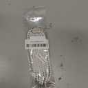 RayMinsino Pet Collar with Four Rows of Pearl dot Diamond Necklace Adjustable Heart-Shaped Love Cats and Dogs Decorative Jewelry