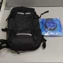 Zavothy 18L Multipurpose Hiking Backpack with 3L Water Bladder  Durable Hydration Backpack with Insulated Bladder Compartment, Hidden Helmet Holder & Rain Cover  for Hiking, Commuting, and Camping (Black)