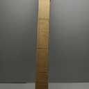 LazBlinds No Tools No Drill Cordless Bamboo Roman Shades, Light Filtering Window Treatment, Roll Up Bamboo Blinds for Windows 48'' W x 48'' H, Brown