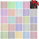 Rhinestone Stickers 4125 PCS, Nicpro Self Adhesive Gems Stick on Face Body Hair Makeup Festival, Bling Jewels in 3 Size 25 Colors,25 Embellishments Sheet for Decorations Crafts Nail Card
