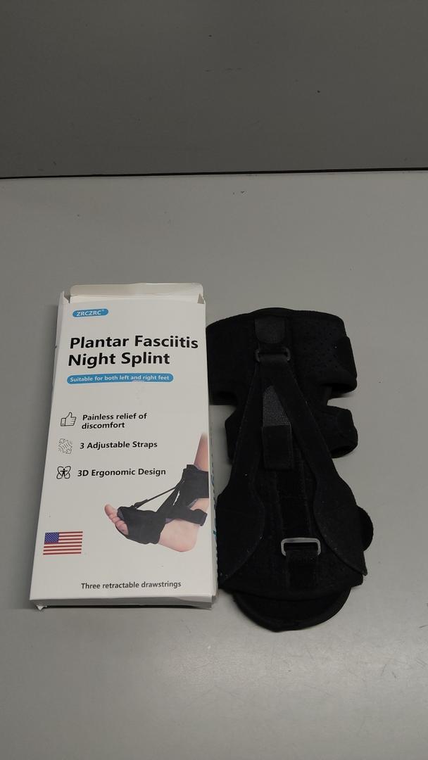 Fasciitis Night Splint and Brace, Upgraded Planters Facetious Relief, Foot Drop and Achilles Tendonitis Relief Brace. Night Splin