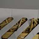 FlavorThings 36inch x 79inch Natural Wood and Bamboo Beaded Curtain Room Divider -Plain Design-Bamboo and Wooden Doorway Beads-Boho Bohemian Curtain 38 Strands (Nature)