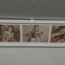 decorUhome 3 5x7 Picture frames Collage Wall Decor with Mat, White, 6x22