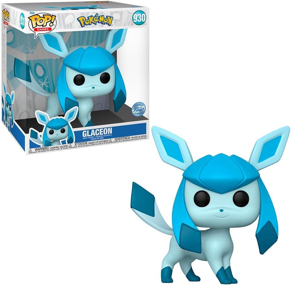 Funko Pokemon - Glaceon Pop! Vinyl Figure, Multicolor, 10 Inch Size