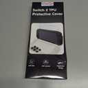 HEYSTOP Switch 2 Case Compatible with Nintendo Switch 2 Case Cover, Switch 2 Protective TPU Cover with Screen Protector and 6 Thumb Grips,HD Tempered Glass,Shock-Absorbing&Scratch-Resistant